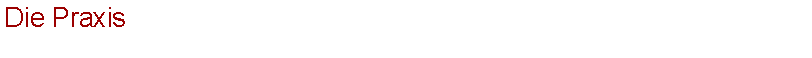 Tekstvak: Die Praxis